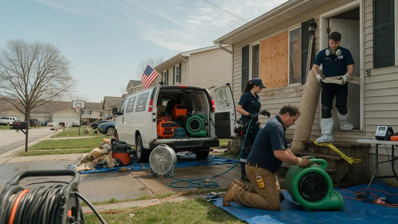 Water Damage Restoration in Cashion, OK near me